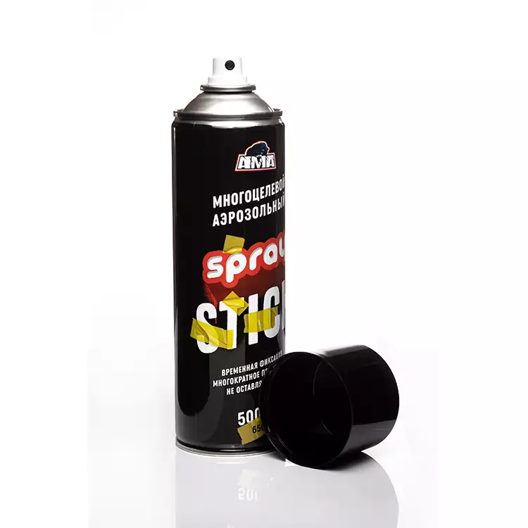 Клей спрей временной фиксации «Spray Stick», 650мл фото 2