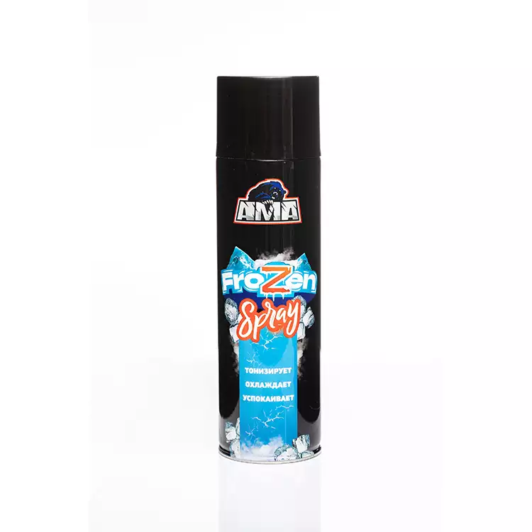 Спортивная заморозка от ушибов и растяжений  «АМА», «FroZen Spray», 650мл фото